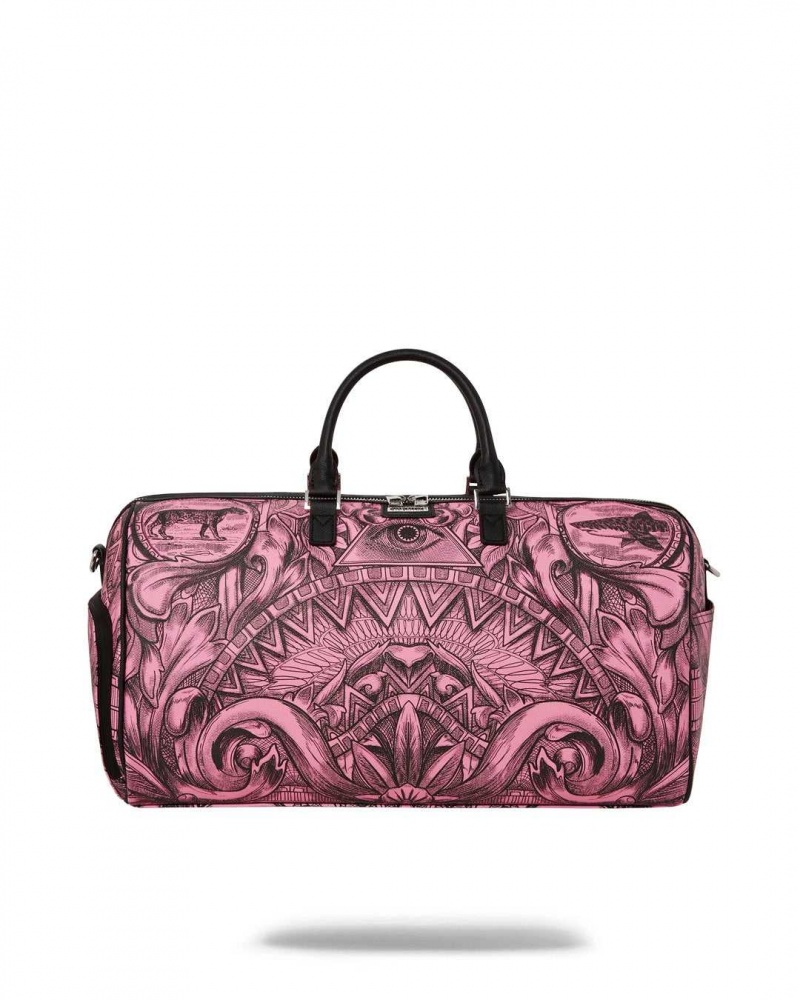 Sprayground Bag MONEY TECHNIQUE DUFFLE Pink | ZDCBU0247