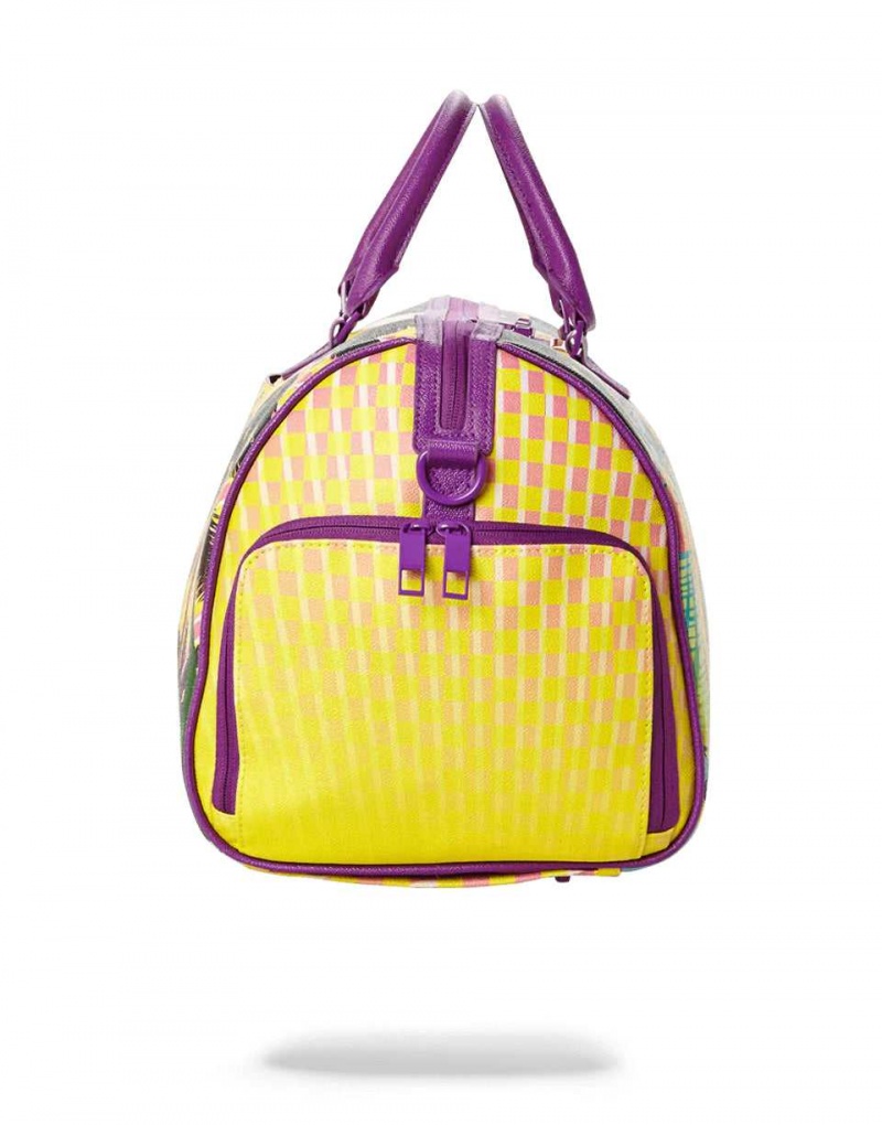 Sprayground Bag ON THE RUN DUFFLE Yellow | GOBNZ0839