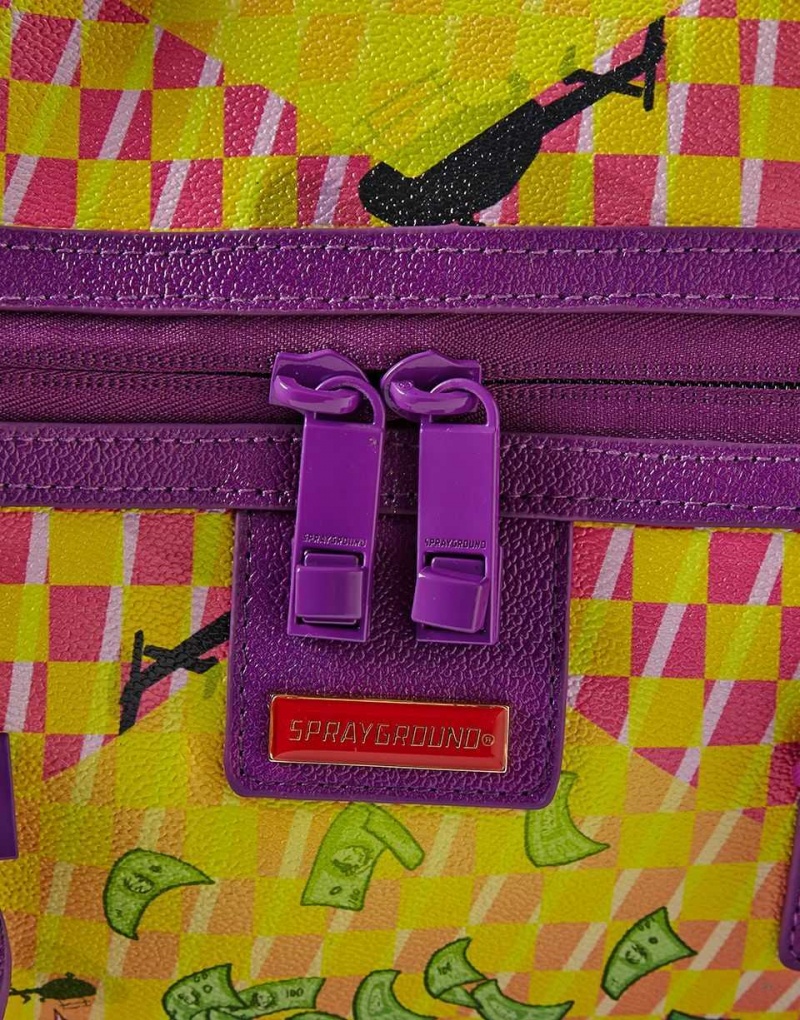 Sprayground Bag ON THE RUN DUFFLE Yellow | GOBNZ0839