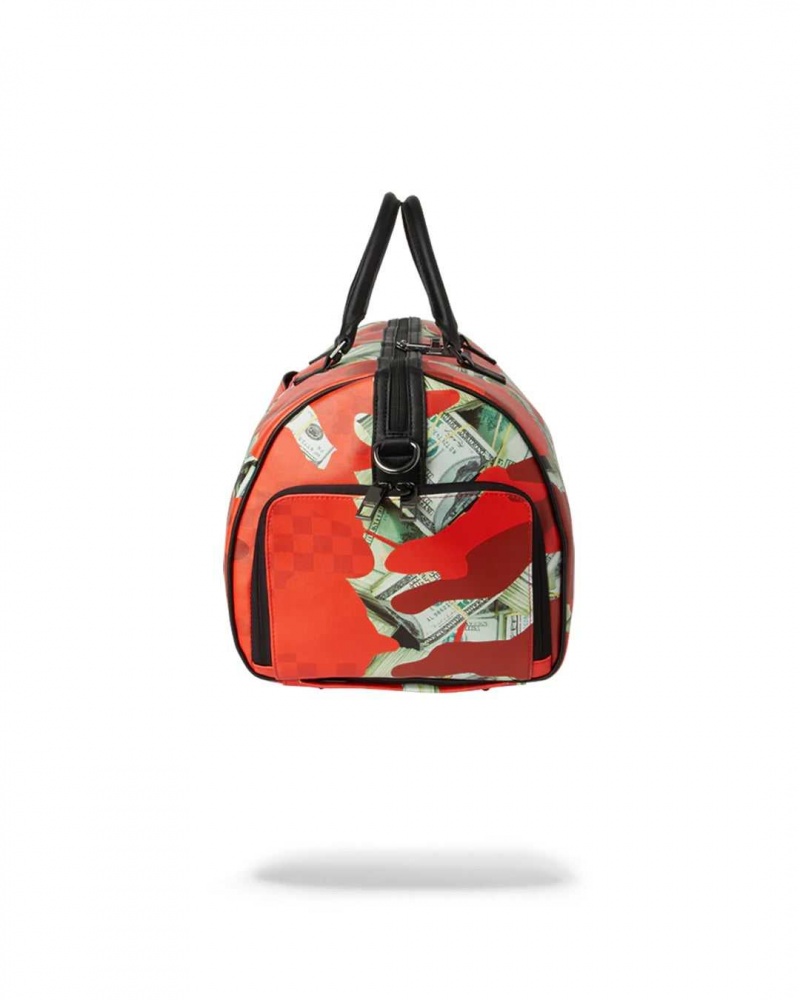 Sprayground Bag PANIC ATTACK DUFFLE Red | HKLAW5921