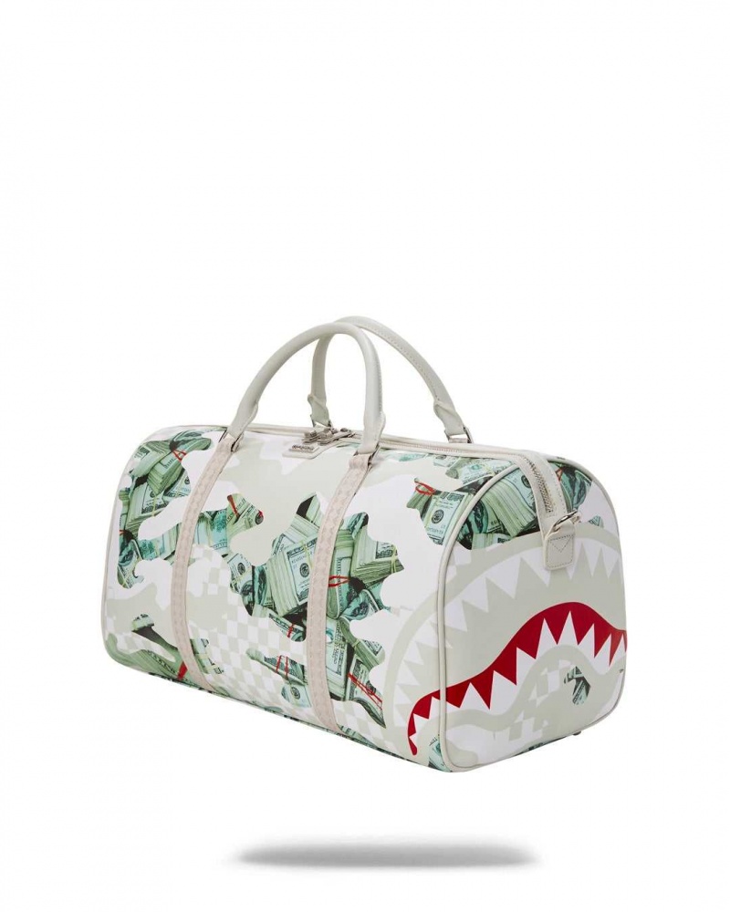 Sprayground Bag POWDER DUFFLE White | MATJC3290