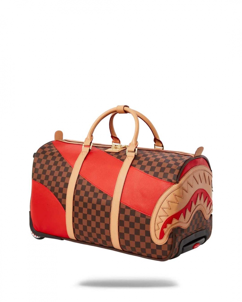 Sprayground Bag RACEWAY LUGGAGE-DUFFLE Red | UCZSK6520