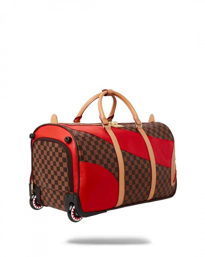 Sprayground Bag RACEWAY LUGGAGE-DUFFLE Red | UCZSK6520