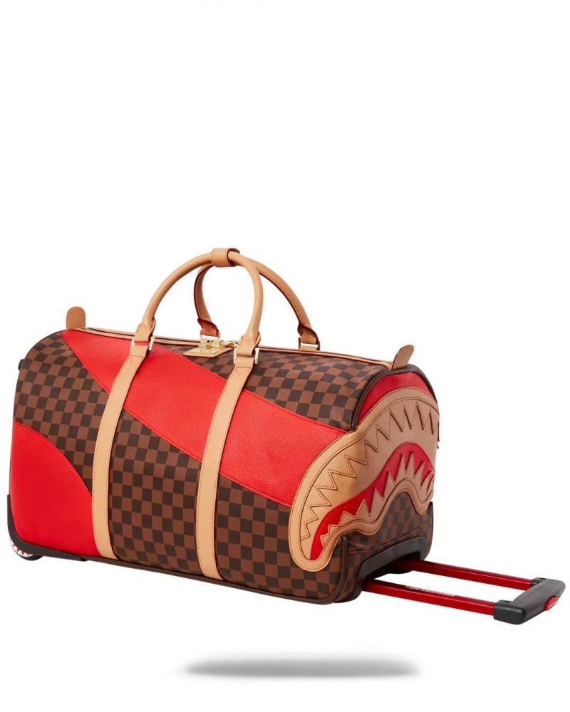 Sprayground Bag RACEWAY LUGGAGE-DUFFLE Red | UCZSK6520