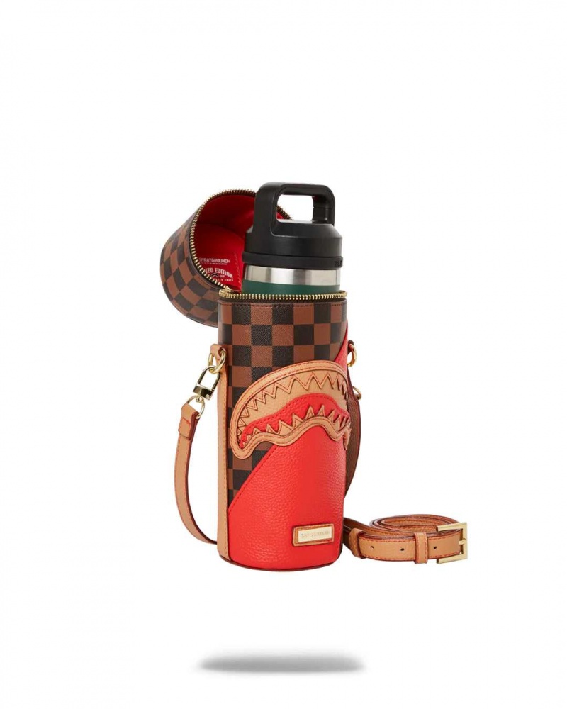 Sprayground Bag RACEWAY WATTLE-BOTTLE Brown | TDHOC6187