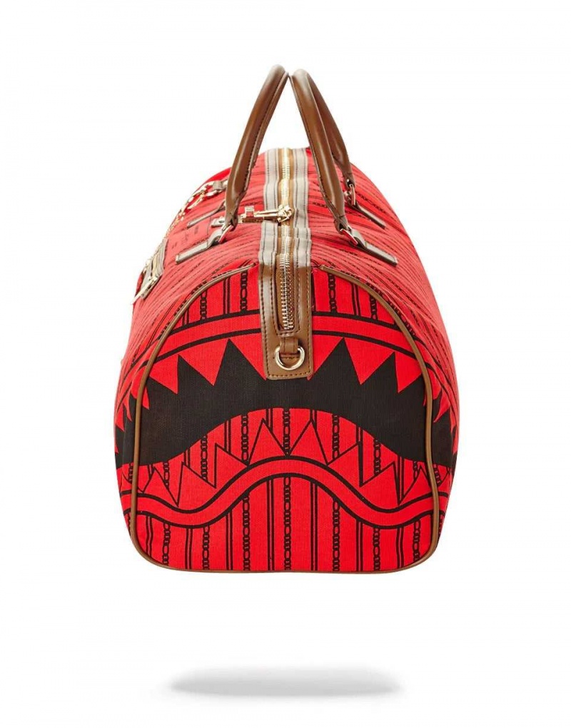 Sprayground Bag REVERSE SHARKS IN PARIS DUFFLE Red | HGVSL2035