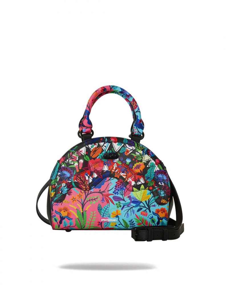 Sprayground Bag SANCTUARY SPLIT 2.0 HANDBAG Blue | GVDCE8257