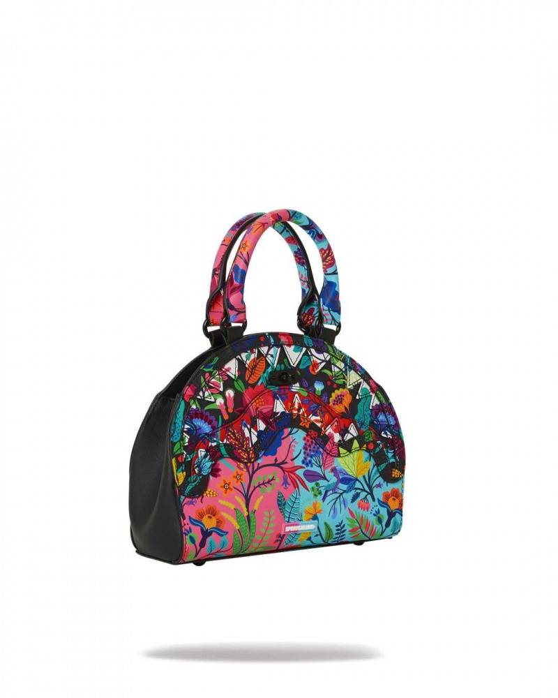 Sprayground Bag SANCTUARY SPLIT 2.0 HANDBAG Blue | GVDCE8257