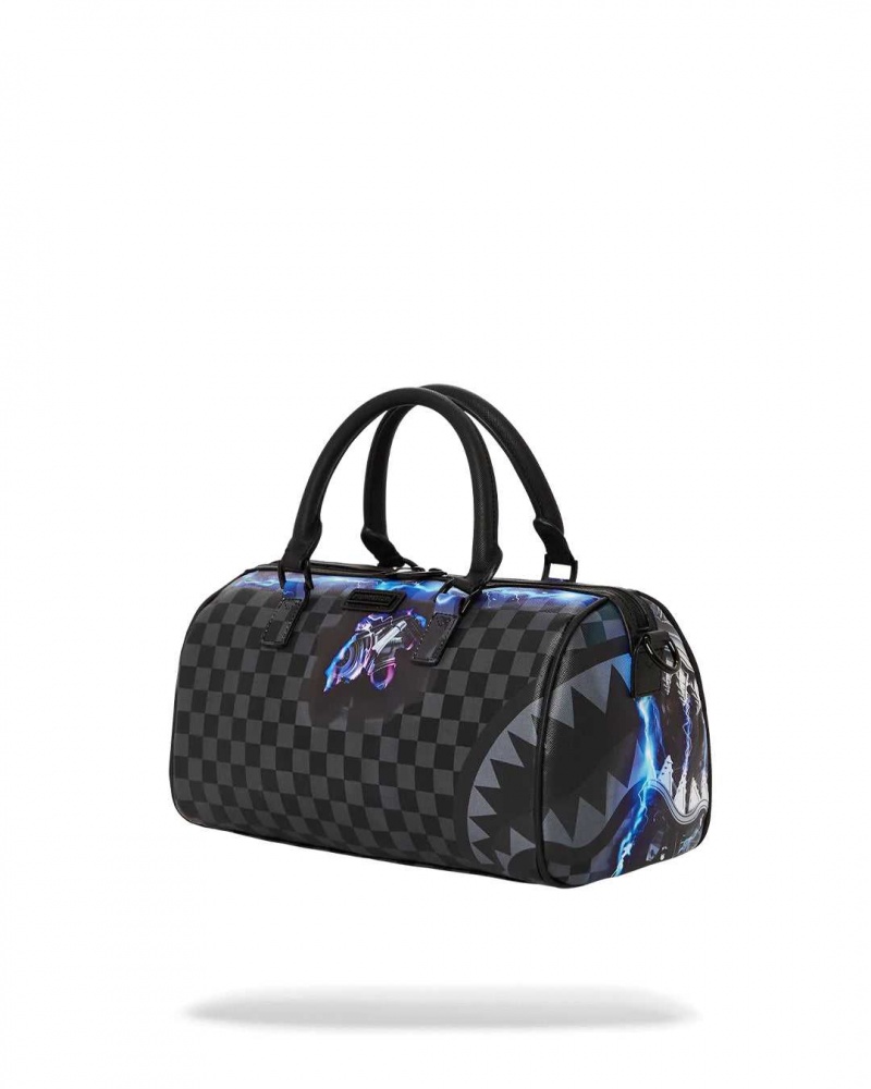 Sprayground Bag SHARKINATOR 3 MINI DUFFLE Grey | VZBJT2986