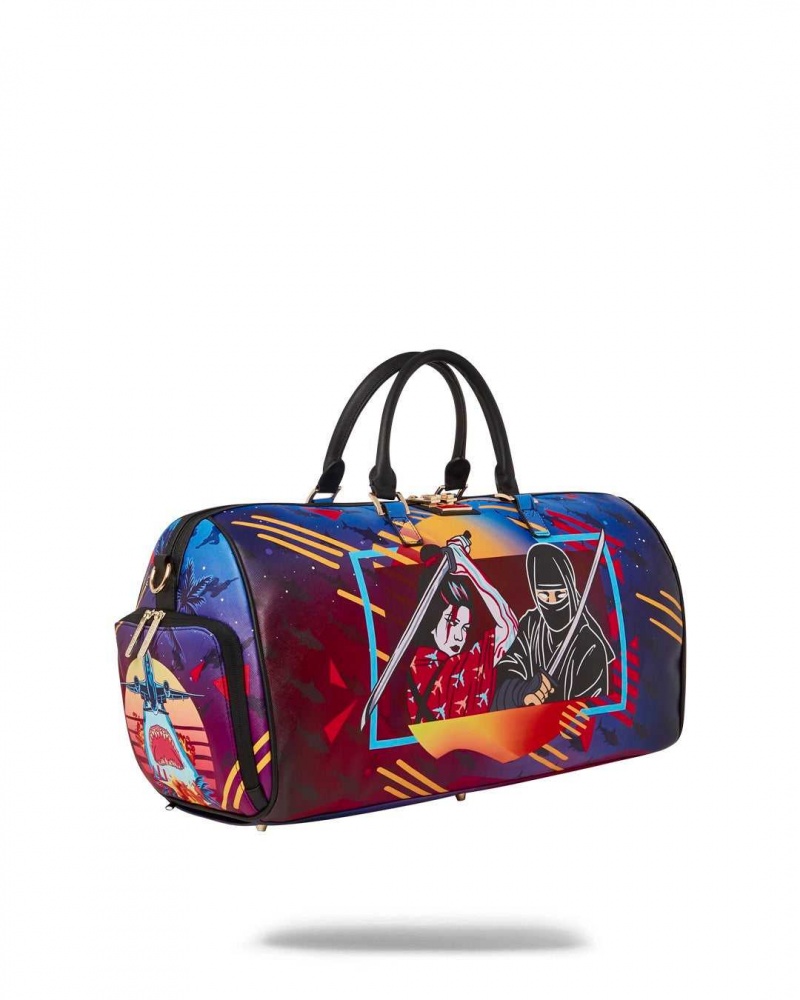 Sprayground Bag SHARKUZA DUFFLE Blue | EVRDH1745