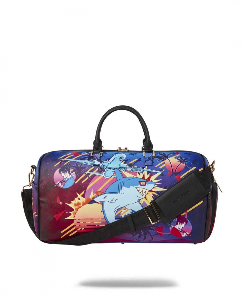 Sprayground Bag SHARKUZA DUFFLE Blue | EVRDH1745