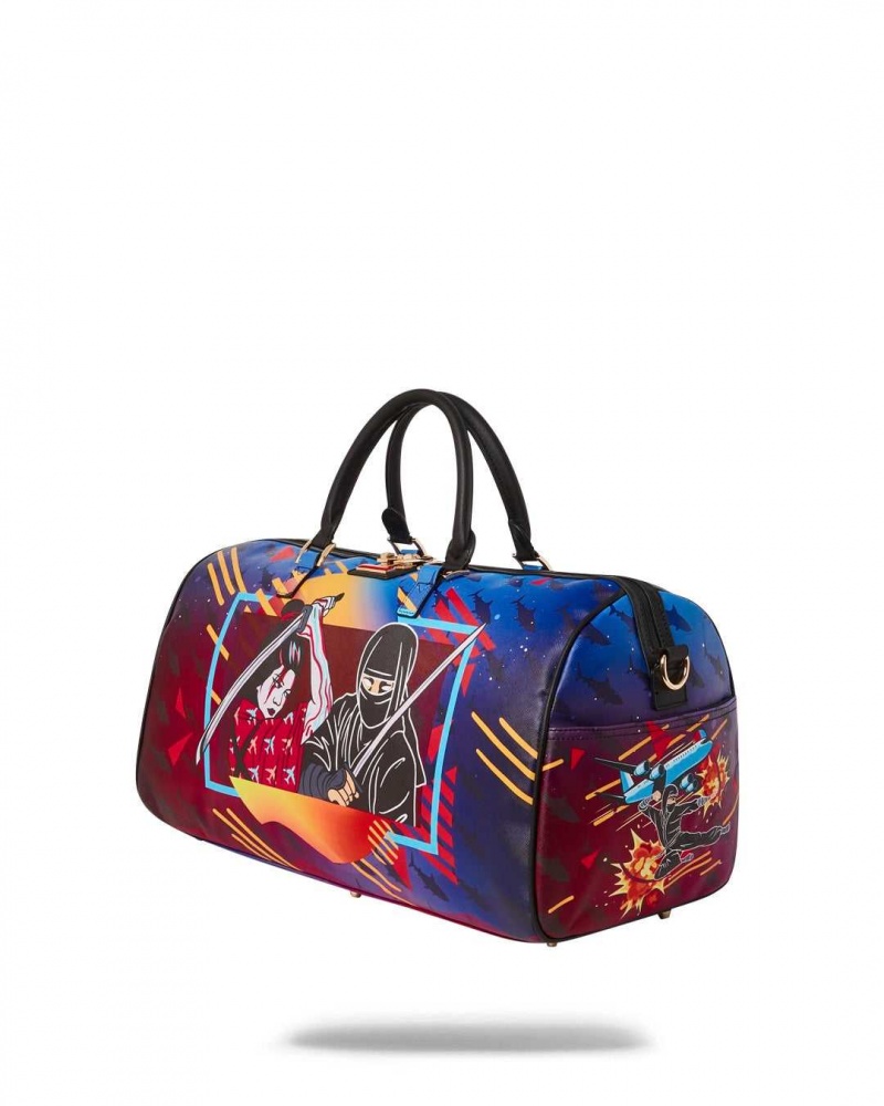 Sprayground Bag SHARKUZA DUFFLE Blue | EVRDH1745