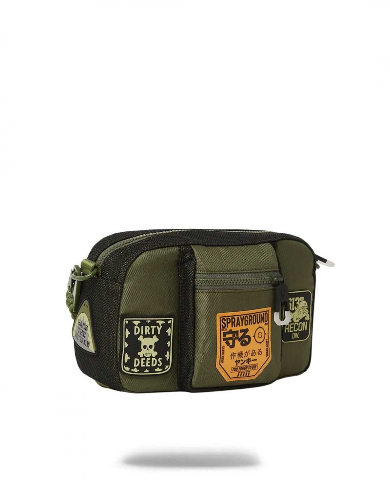 Sprayground Bag SPECIAL OPS 3 MURSE BAG Green | AIUXL0731