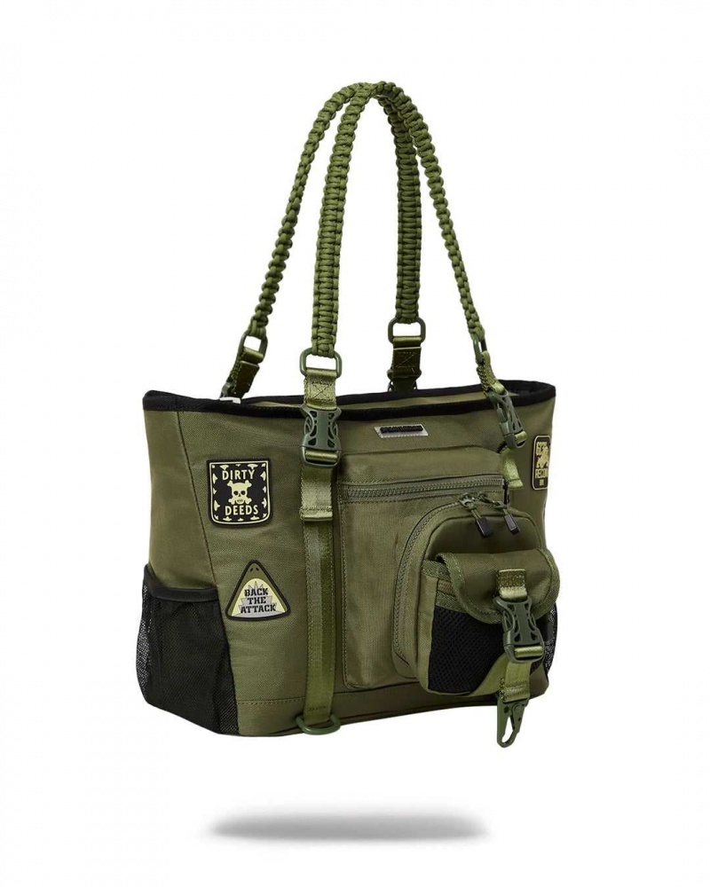 Sprayground Bag SPECIAL OPS 3 TOTE Green | IBSYM1206