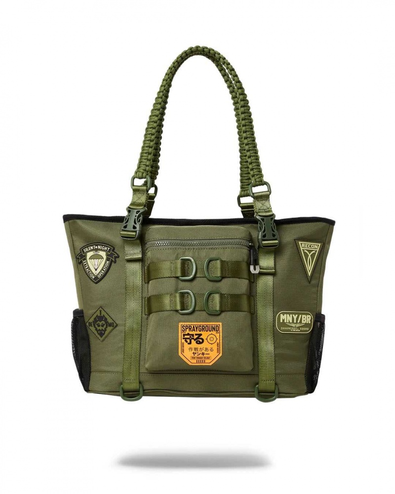 Sprayground Bag SPECIAL OPS 3 TOTE Green | IBSYM1206