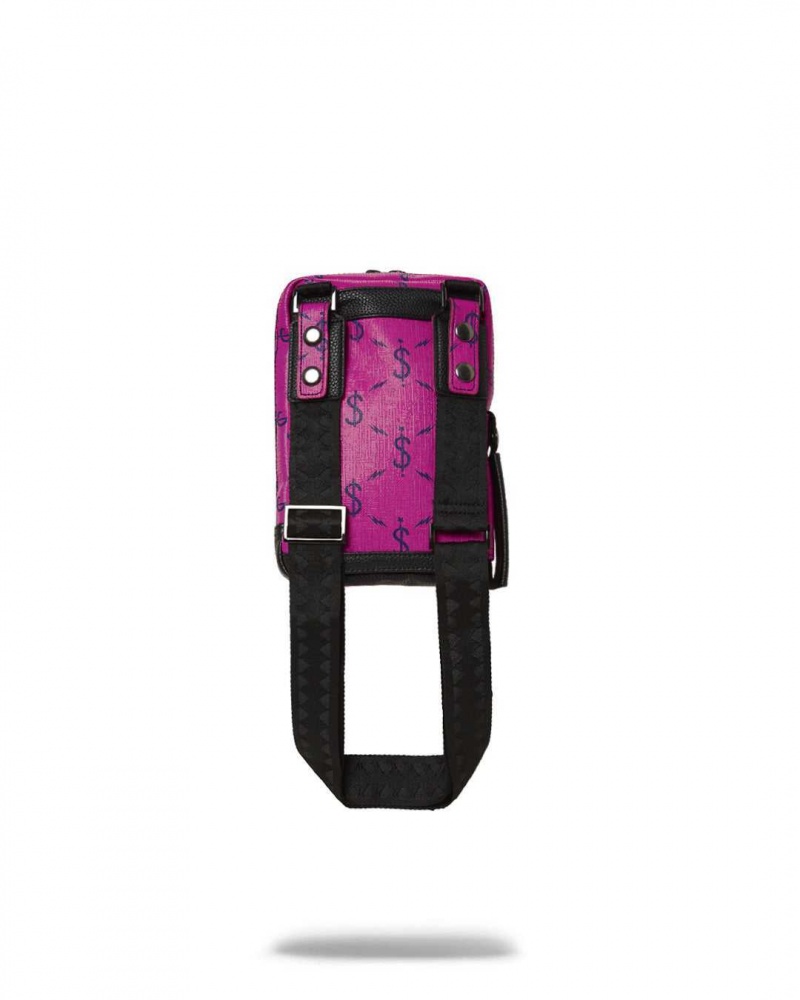 Sprayground Bag THE LOTUS SLING BAG Fuchsia | HMWXU6841