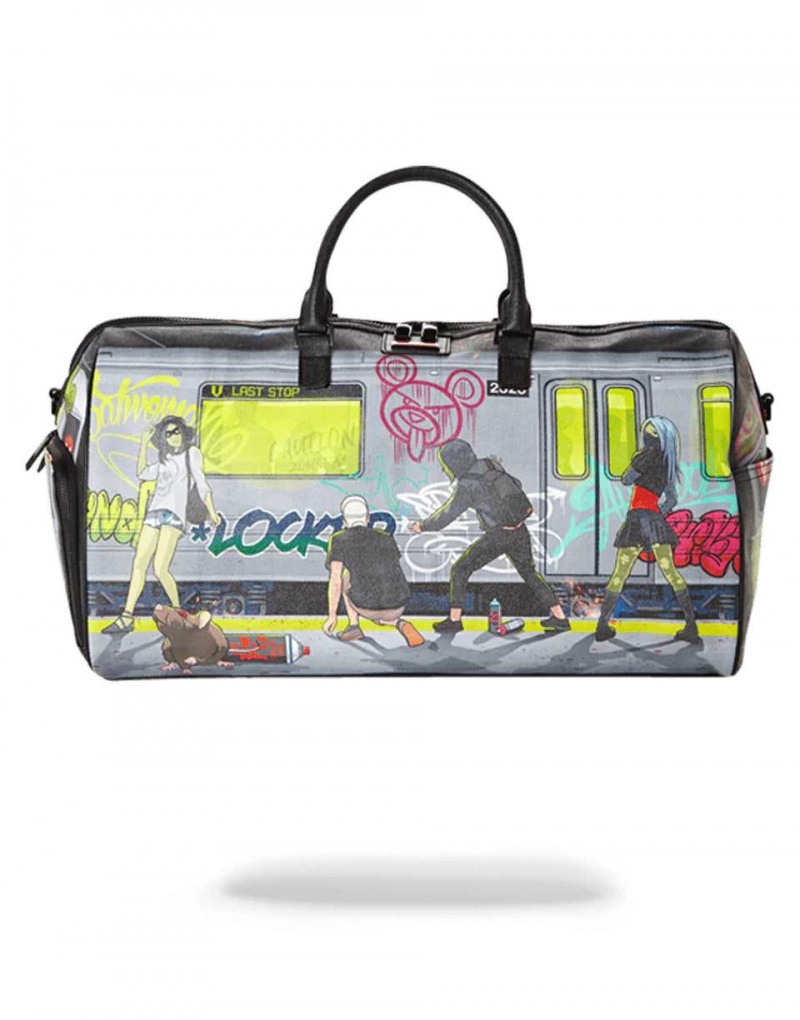 Sprayground Bag TRAINING DAY DUFFLE Black | IGJBD6703