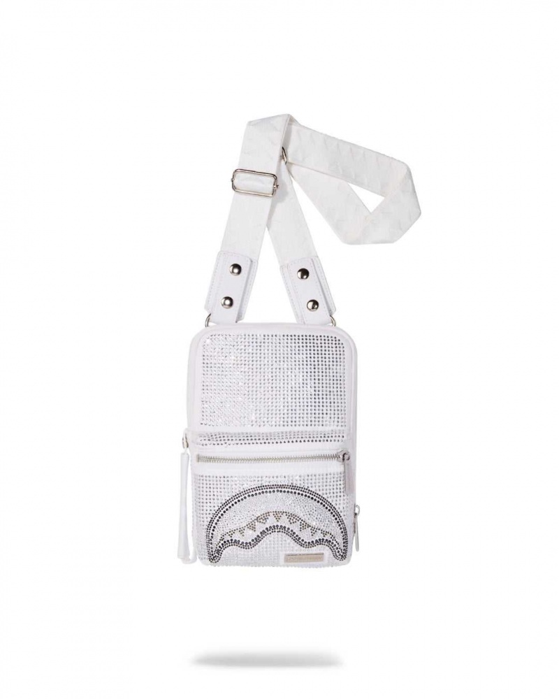 Sprayground Bag TRINITY SLING White | FVYLP9657