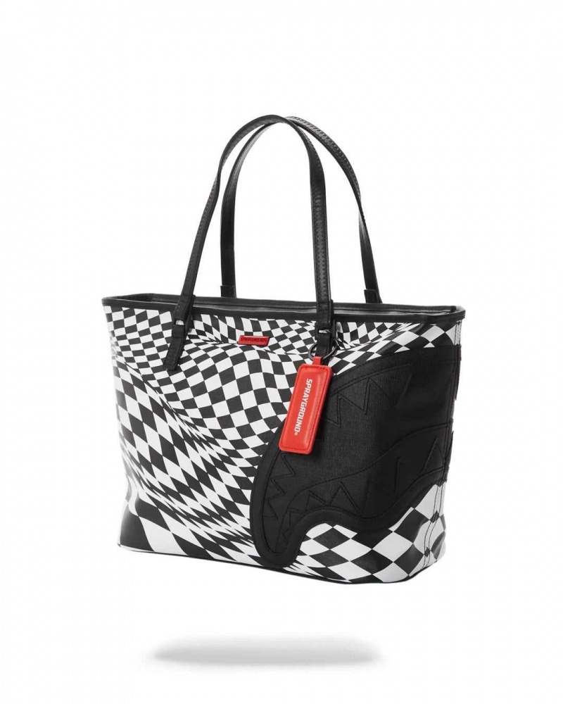 Sprayground Bag TRIPPY TOTE White | HAIWN3756