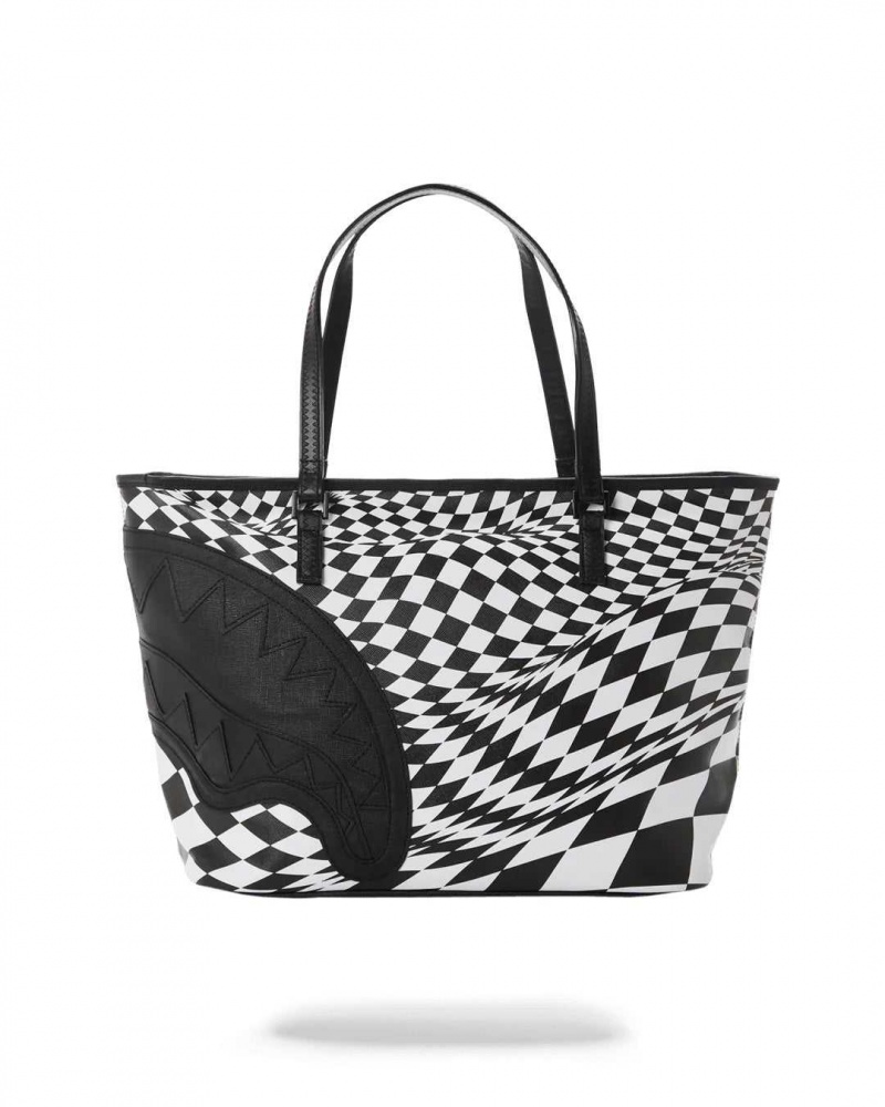 Sprayground Bag TRIPPY TOTE White | HAIWN3756