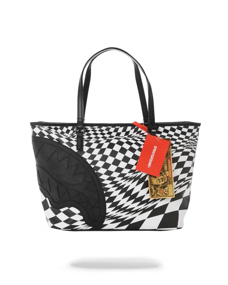 Sprayground Bag TRIPPY TOTE White | HAIWN3756