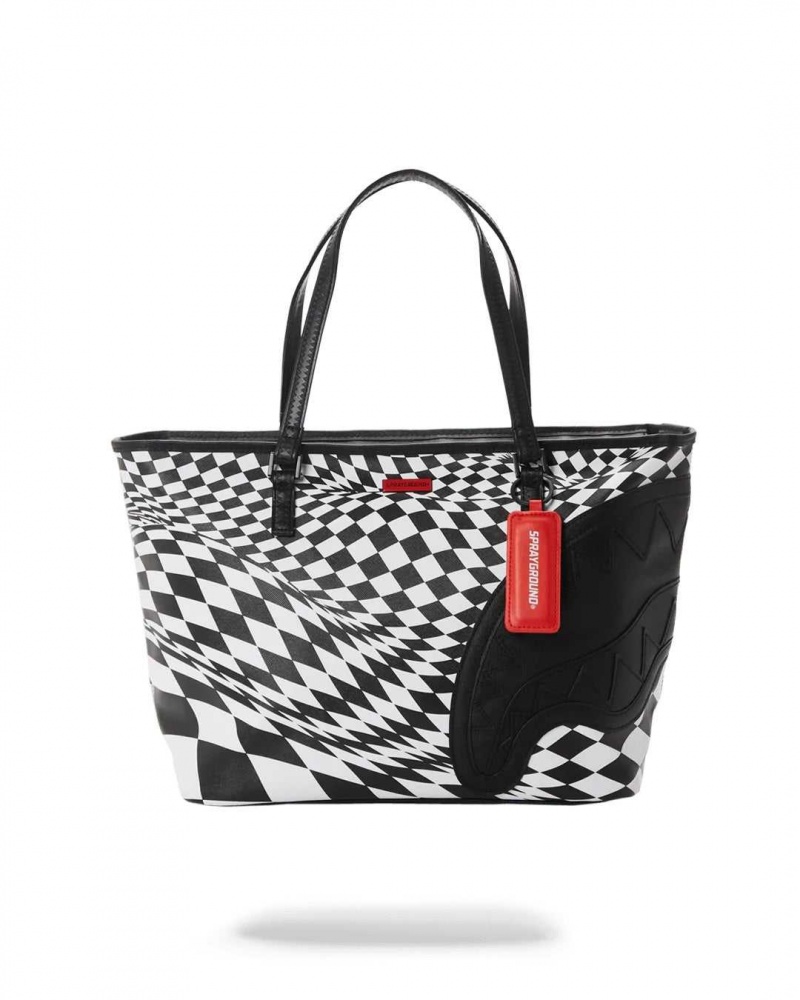 Sprayground Bag TRIPPY TOTE White | HAIWN3756