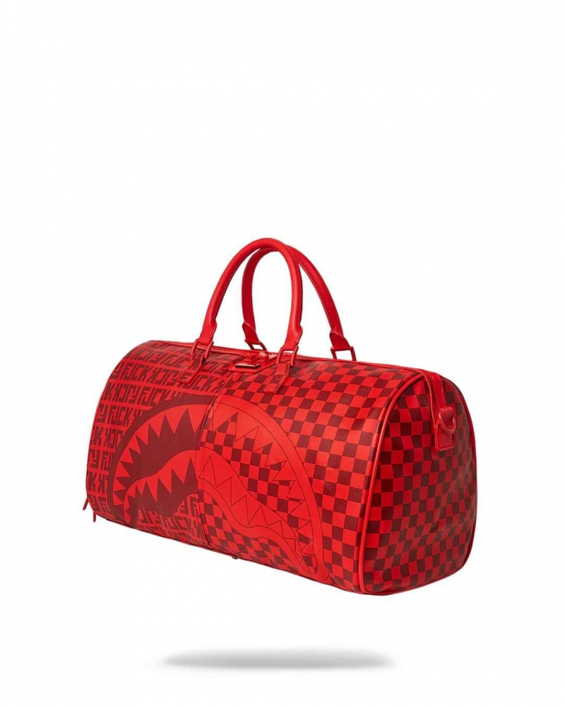 Sprayground Bag VENI, VIDI, VICI DUFFLE Red | ZUNQG3502