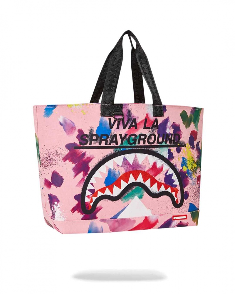 Sprayground Bag VIVA LA SPRAYGROUND TOTE Pink | GTKVH9461