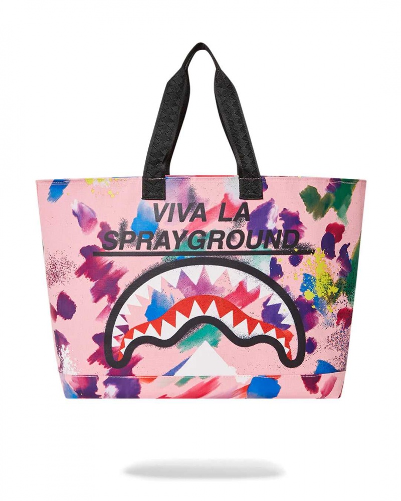 Sprayground Bag VIVA LA SPRAYGROUND TOTE Pink | GTKVH9461