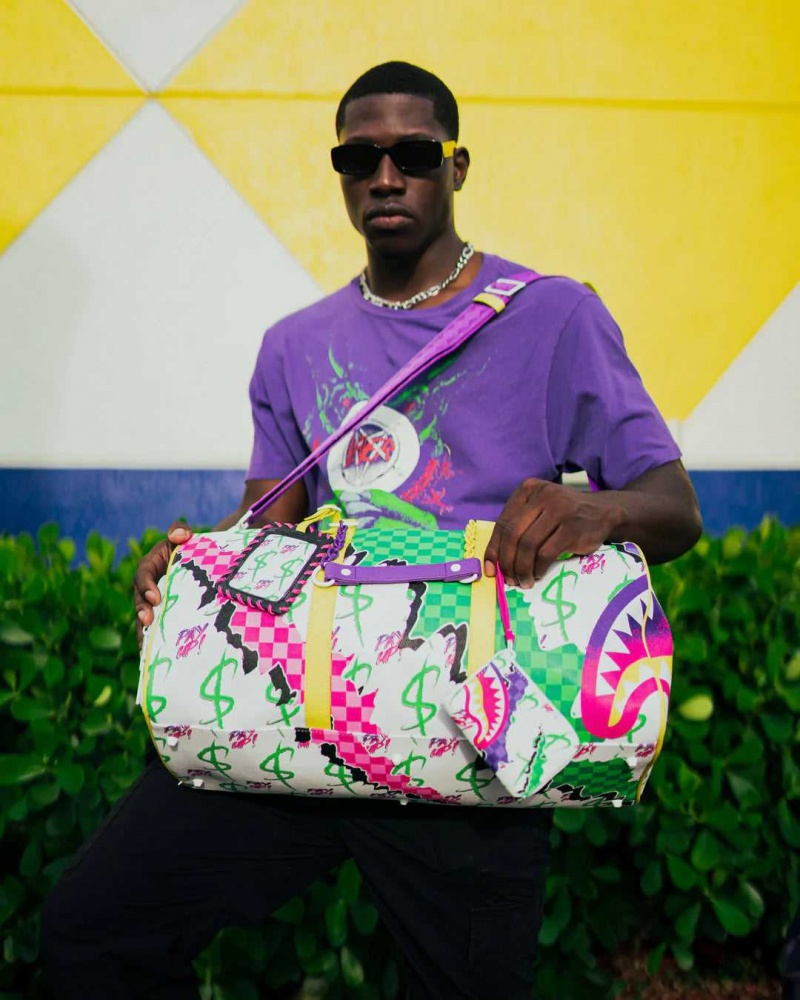 Sprayground Bag WTF DUFFLE White | LRNZJ2643