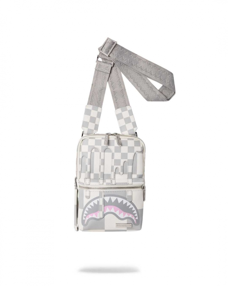 Sprayground Bag XTC LA PALAIS SLING White | PQCEV0351