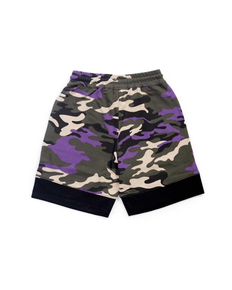 Sprayground Bermuda SHORTS Purple Camo Purple | RGSMJ6158