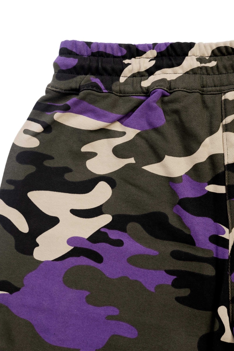 Sprayground Bermuda SHORTS Purple Camo Purple | RGSMJ6158