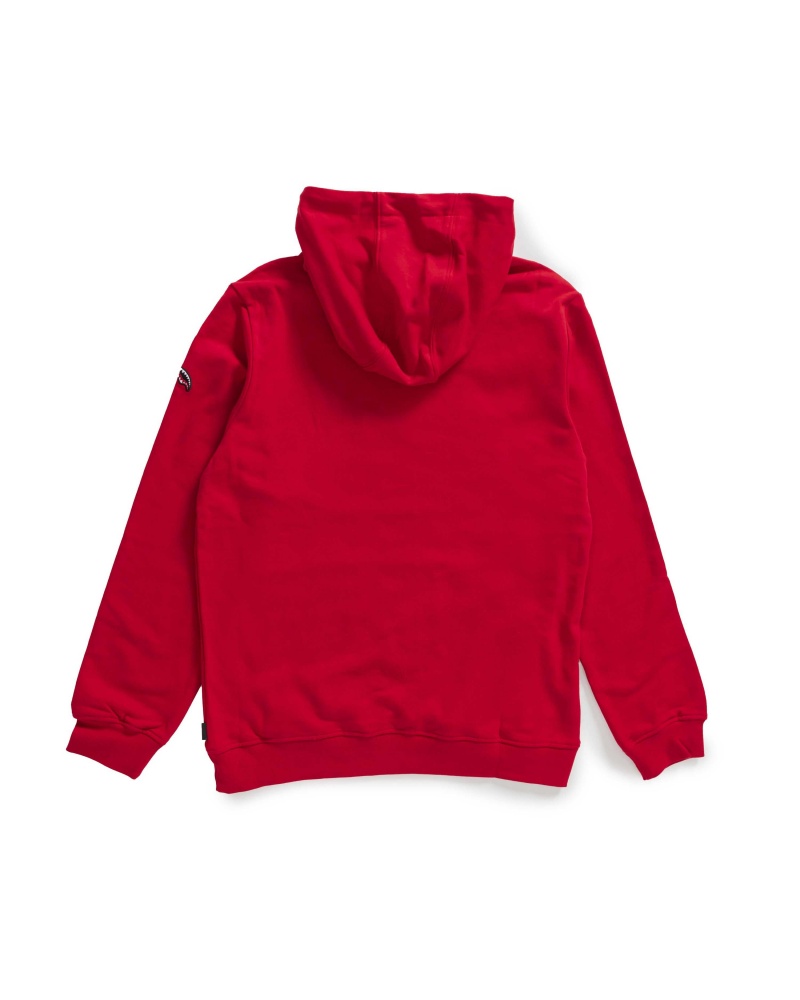 Sprayground Hoodie DE LATO POCKET Red | UHJKZ6459