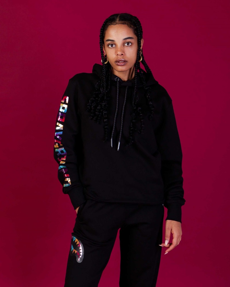 Sprayground Hoodie GRAFFITI DE LATO HOODIE Black | ARNVD6538