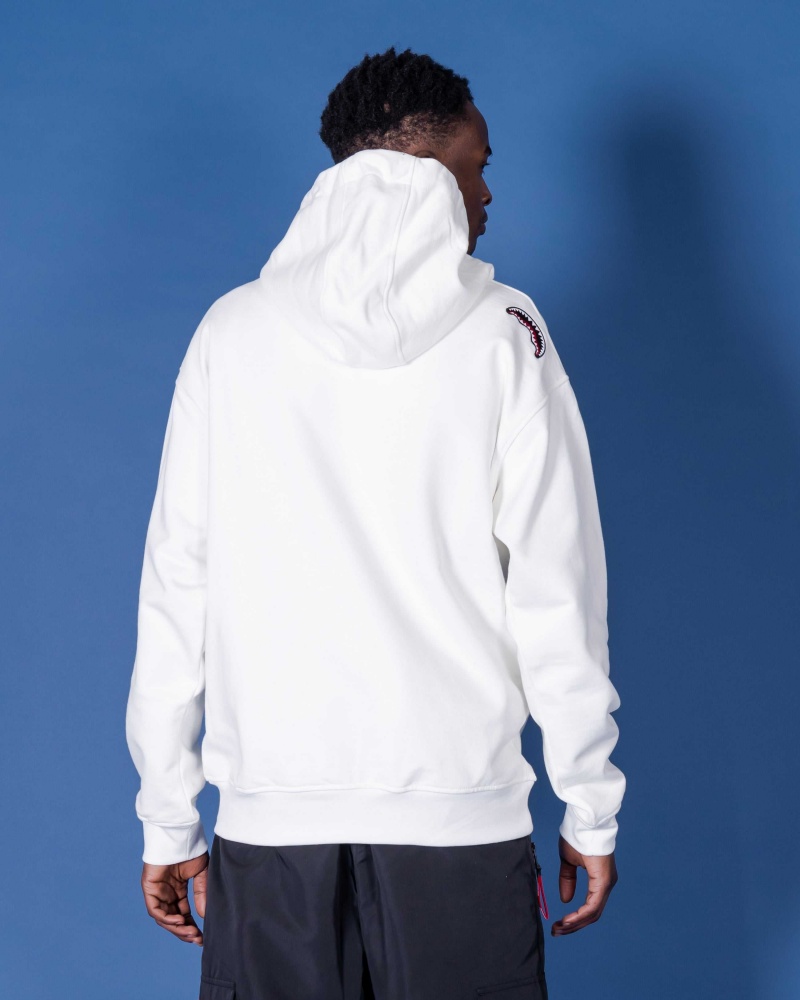 Sprayground Hoodie HIDDEN SHARK White | RDYVI2956