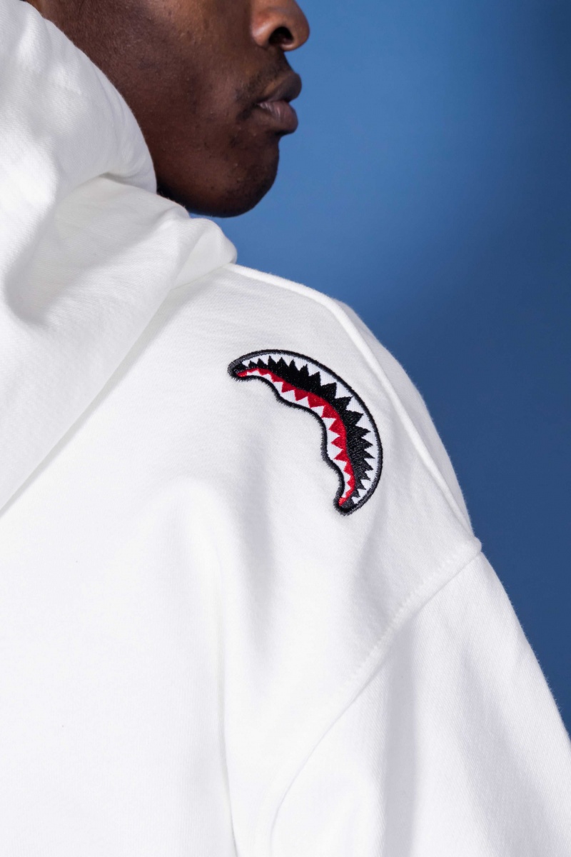 Sprayground Hoodie HIDDEN SHARK White | RDYVI2956