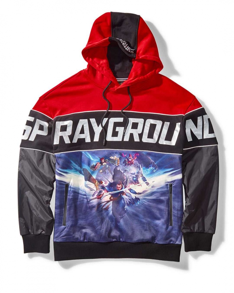 Sprayground Hoodie LOL GROUP HOODIE Red | KUTJL0156