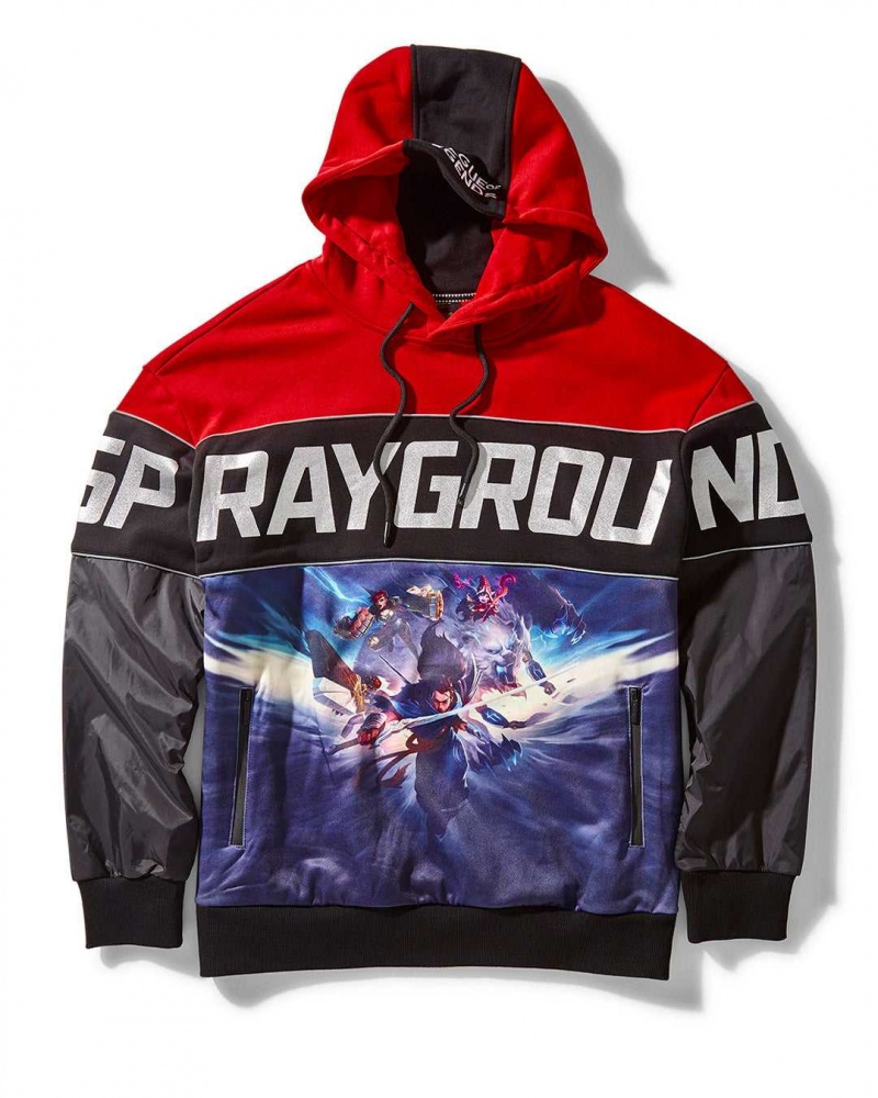 Sprayground Hoodie LOL GROUP HOODIE Red | KUTJL0156