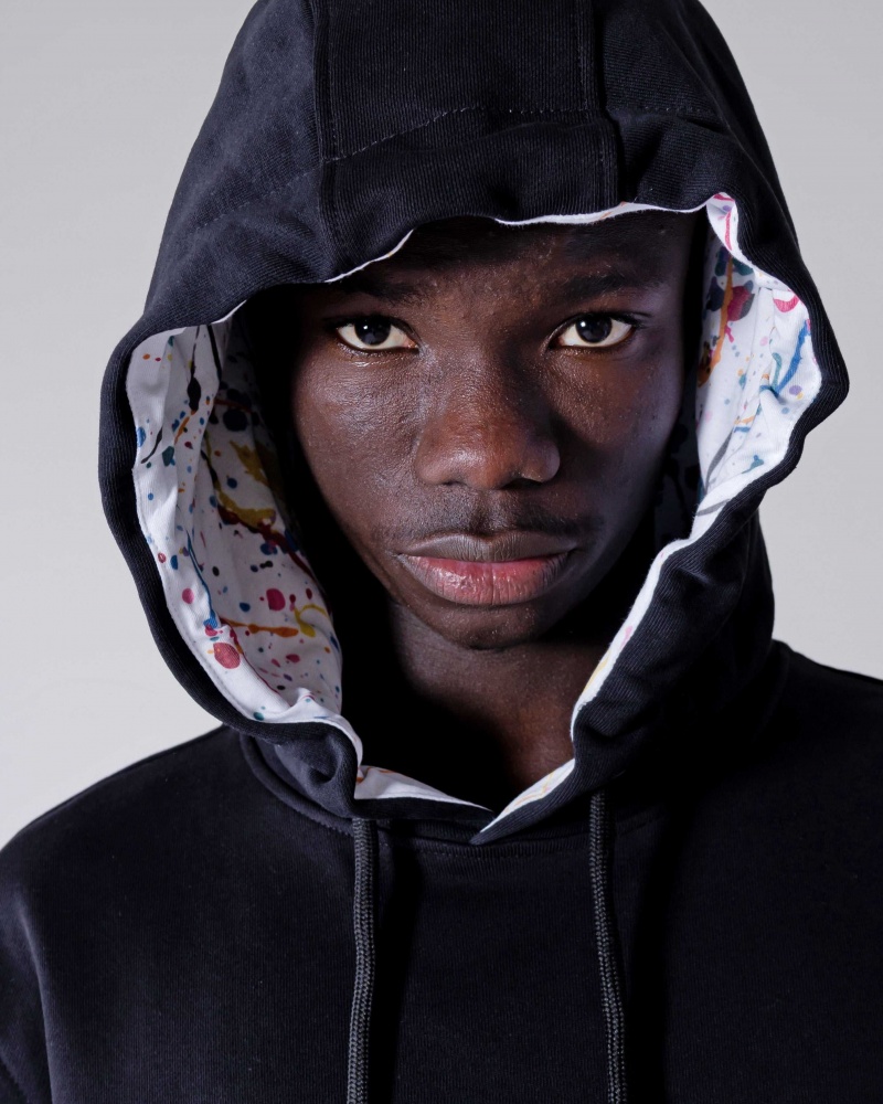 Sprayground Hoodie SPLATS HOODIE Black | ACTKX0869