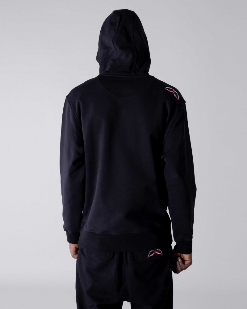 Sprayground Hoodie SPLATS HOODIE Black | ACTKX0869