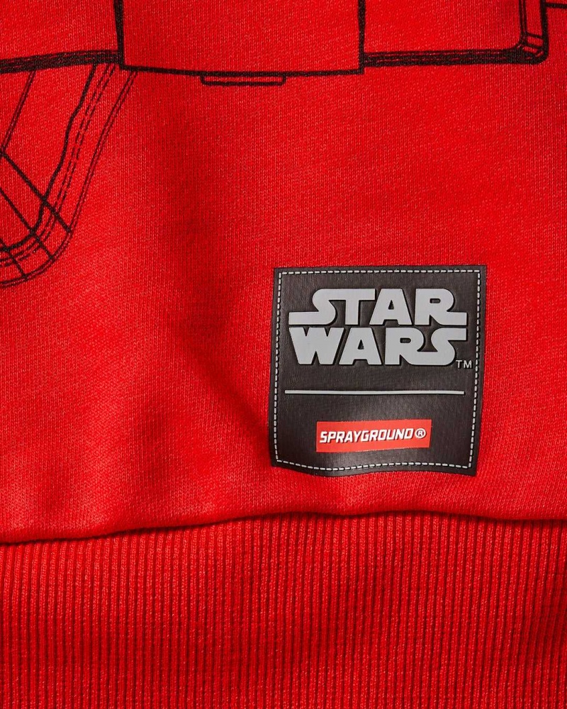 Sprayground Hoodie STAR WARS MANDALORIAN ARMOR HOODIE Red | BPWKD5728