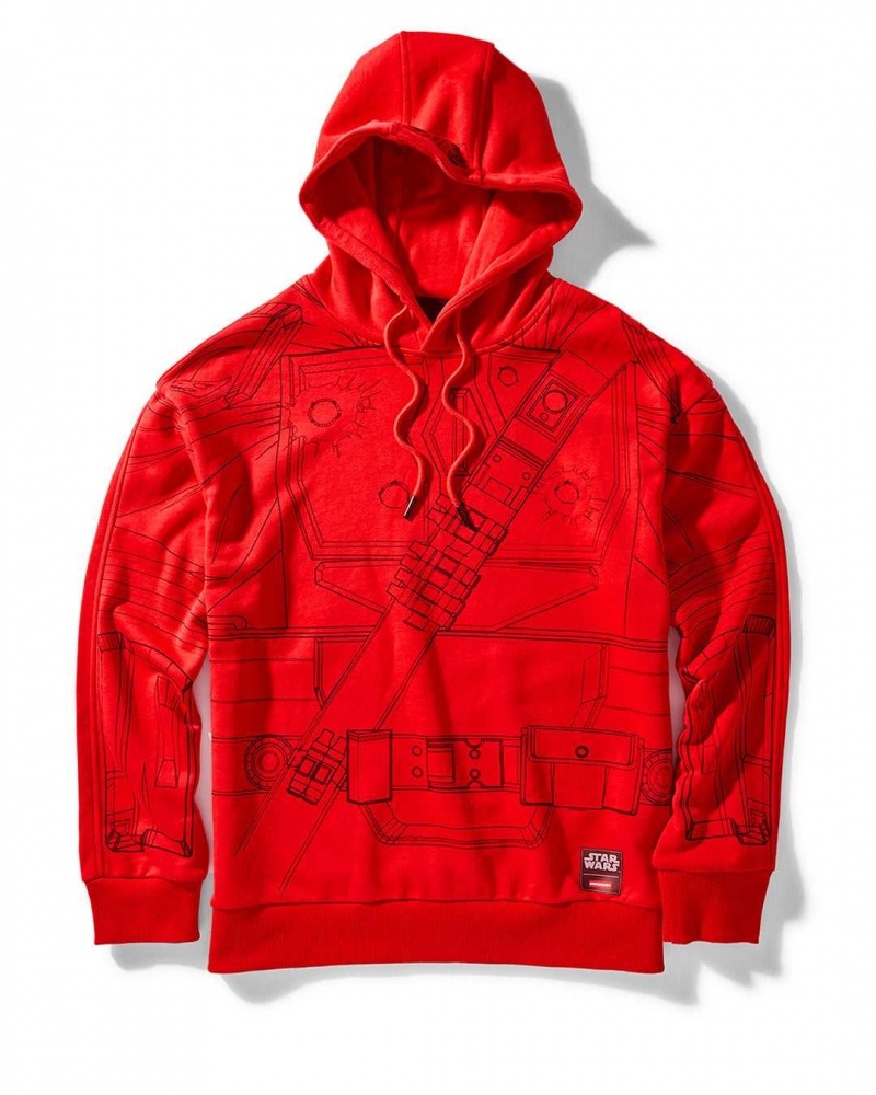 Sprayground Hoodie STAR WARS MANDALORIAN ARMOR HOODIE Red | BPWKD5728