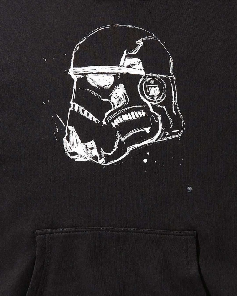 Sprayground Hoodie STAR WARS TROOPER GRAFFITI HOODIE Black | FBJMC6308