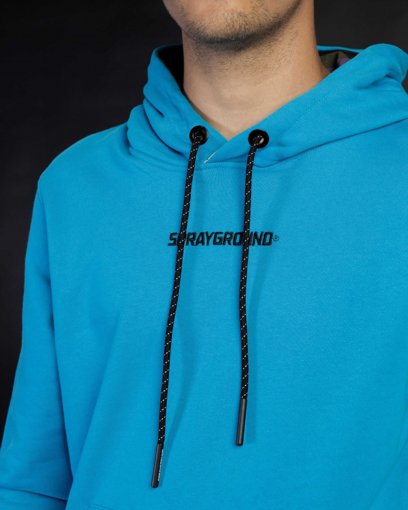 Sprayground Hoodie STD HOODIE Blue | HNDCZ6049