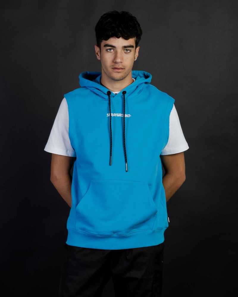 Sprayground Hoodie WITH-OUT HOODIE Blue | URLDJ6425