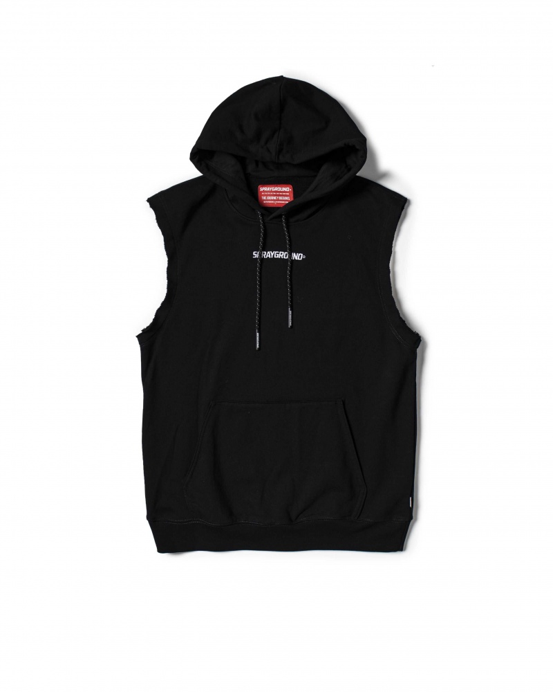 Sprayground Hoodie WITH-OUT HOODIE Black | VUOMF1709