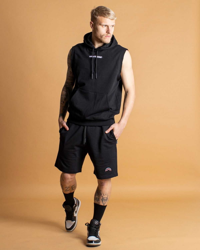 Sprayground Hoodie WITH-OUT HOODIE Black | VUOMF1709