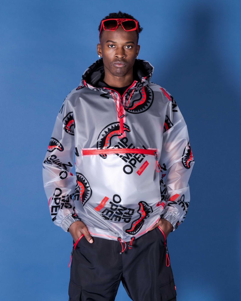 Sprayground Jacket RIP ME OPEN ANORAK Transparent | OTNEP4518