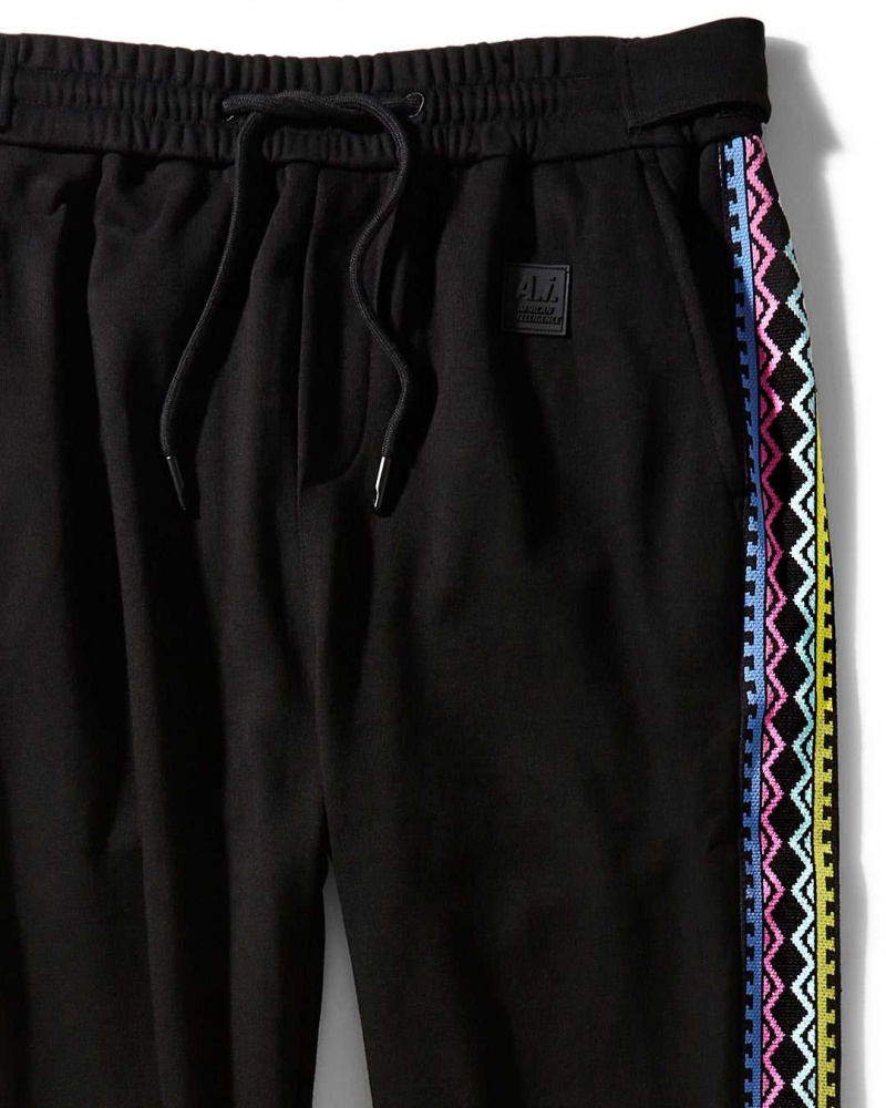 Sprayground Joggers AI TRIBAL ELECTRIC NEON JOGGERS Black | XGEPD7398